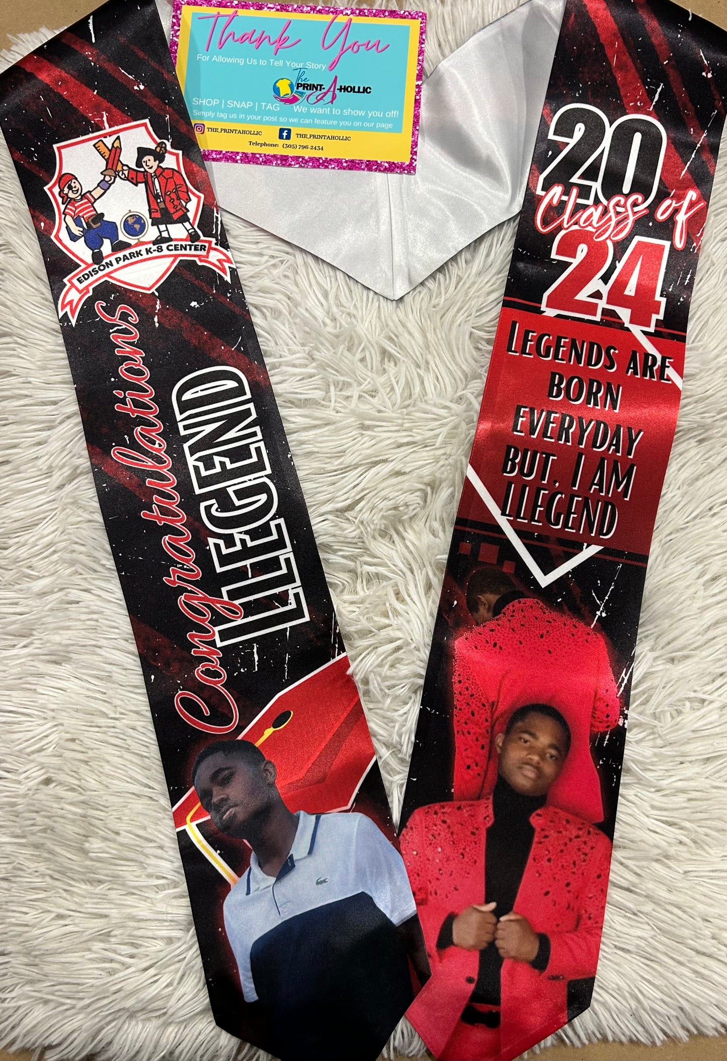 Custom Graduation Stole