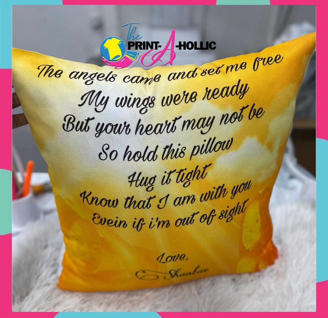 Custom Memoria Pillows