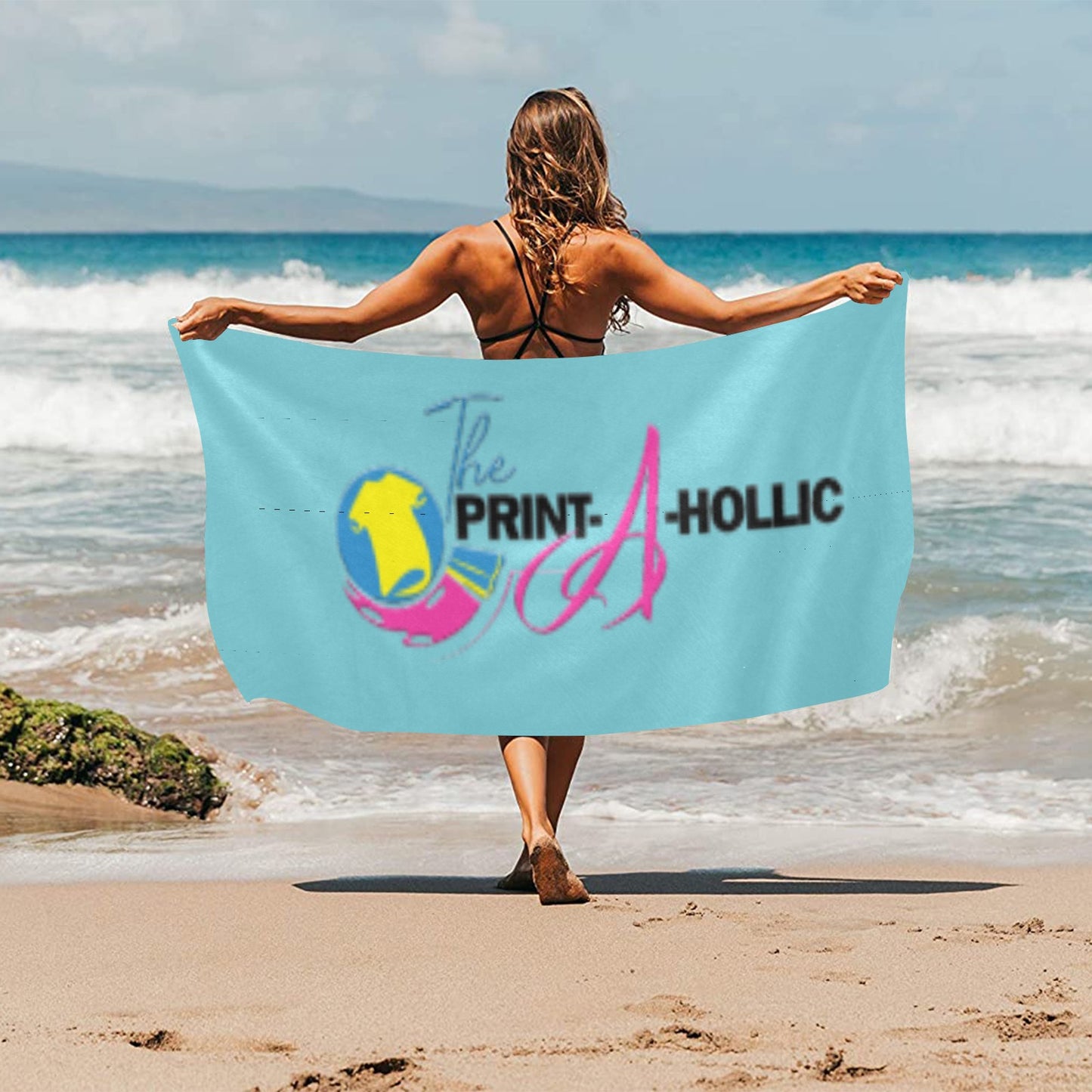 Custom Beach Towel (30x60)