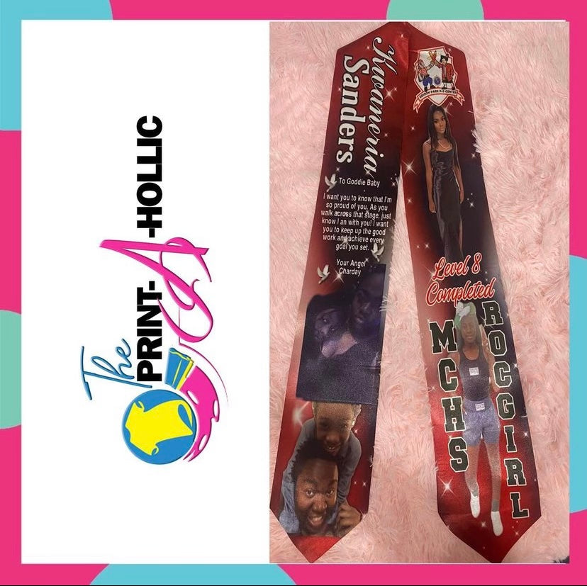 Custom Graduation Stole