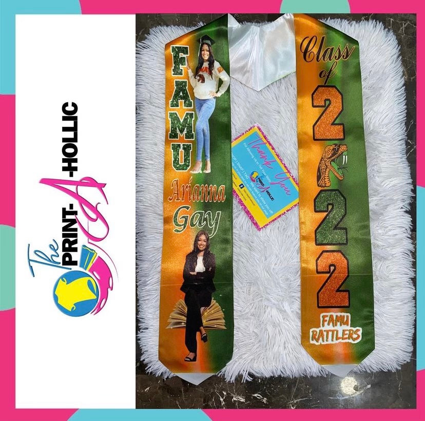 Custom Graduation Stole