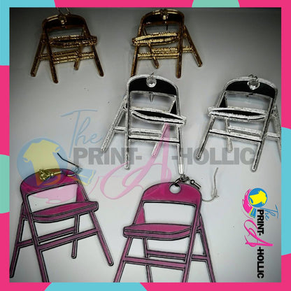 Acrylic Chair Earring/Keychains