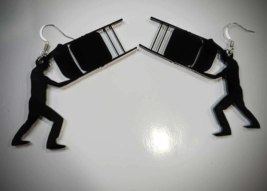 Acrylic Chair Earring/Keychains